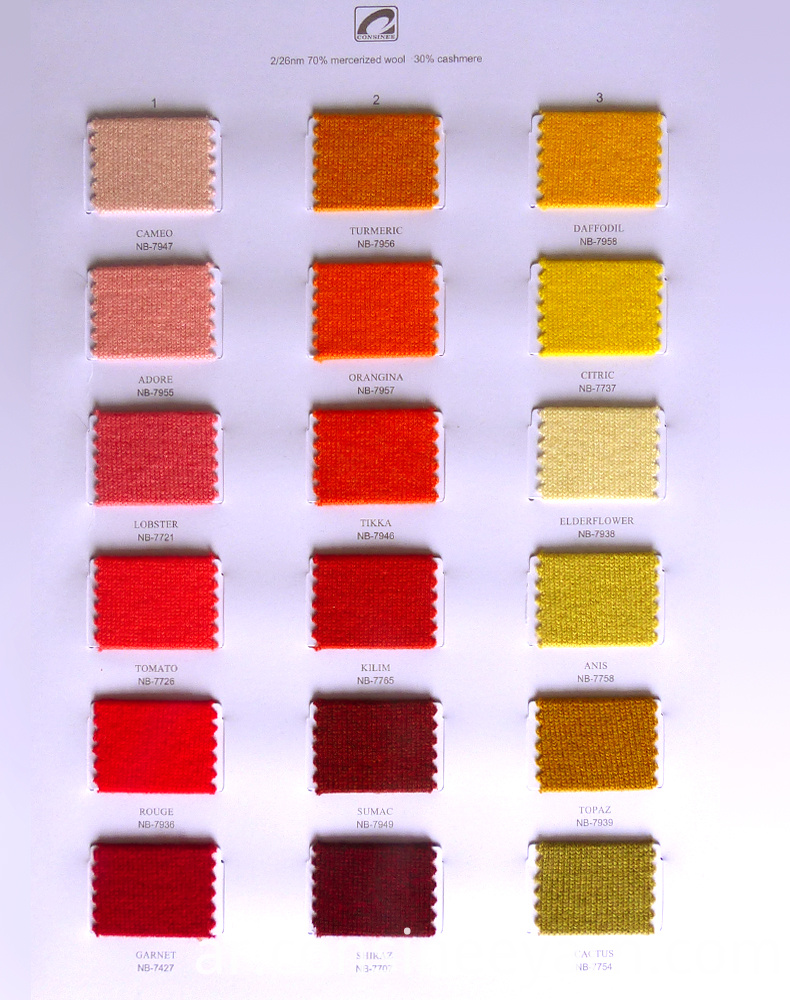 الأسهم صوف الكشمير المخلوطة غزل stock wool cashmere blended yarn